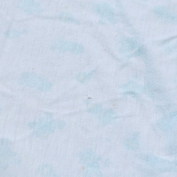 VTG 80s Carters Nursery Crib Sheet Set Fitted & Top Sheet Animals Music Cotton - Picture 15 of 16